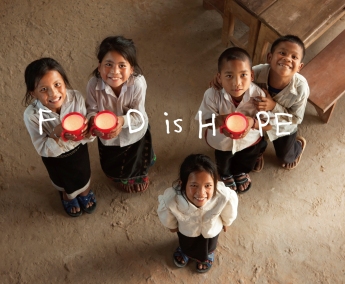 WFP学校給食支援の新公共広告キャンペーン