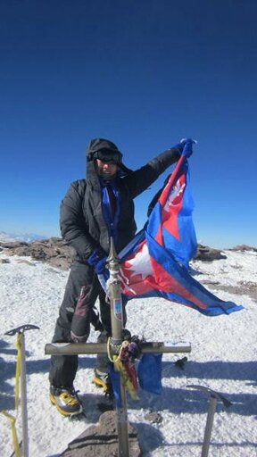 国連WFPの給食支援で育ったニムドマさん、南米最高峰アコンカグア登頂成功