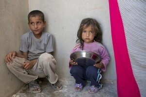 資金不足でシリア難民への食糧支援を削減