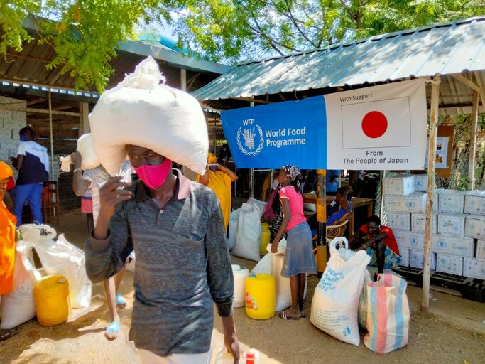 国連WFP、日本政府による6,600万ドルの緊急食料支援を歓迎  