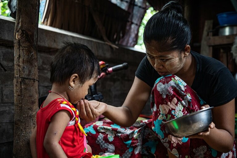 ミャンマーの飢餓が深刻化:資金不足で阻まれる国連WFPの人道支援