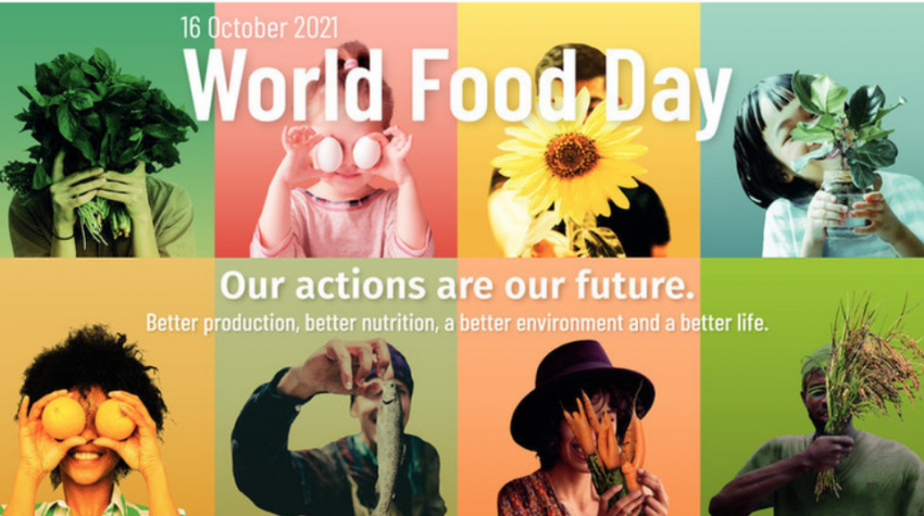 2021年世界食料デーイベント：未来は私たちが創る。