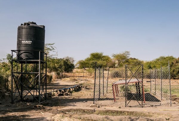 Water tank in Chad