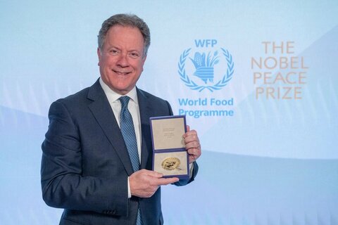 国連WFP事務局長による2020年ノーベル平和賞受賞スピーチ