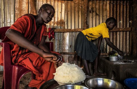 エチオピアからの難民を支援する南スーダンのポップアップ・マーケット
