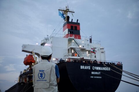 黒海穀物イニシアティブ：国連WFP向けの穀物を積んだ輸送船がウクライナを出港、戦争開始後初めて