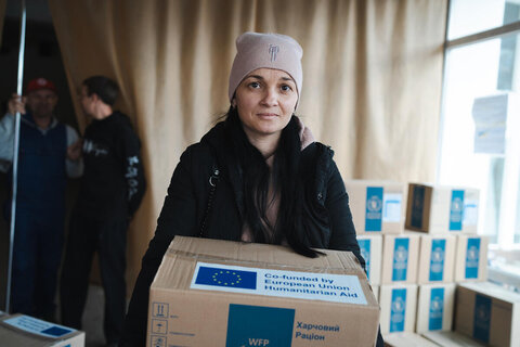 ウクライナ：飢えと寒さの中、300万人に食料を届ける国連WFP