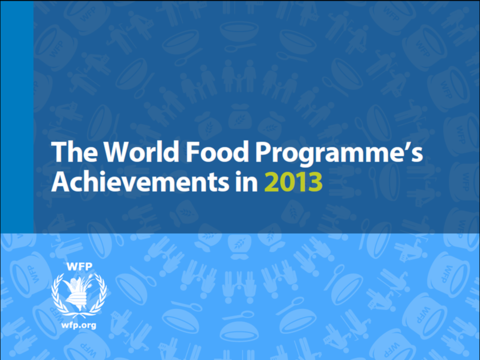 WFP 年次報告書2013 (英語版)