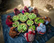 WFP/Sayed Asif Mahmud. Participants in the UN World Food Programme’s Livelihoods programme in the host community sorting freshly collected eggplants, Cox’s Bazar, Bangladesh 