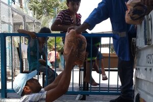 国連WFP 、戦闘下のガザの人々に食糧支援