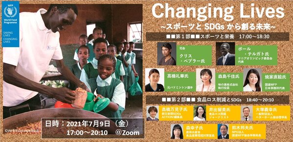Changing Lives ~スポーツとSDGsから創る未来～