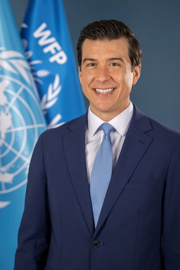 WFP／ジュリオ・ダダモ。国連世界食糧計画（WFP）事務局長、ルーク・J・リンドバーグ氏の公式ポートレート
