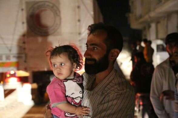 国連WFP、包囲されたシリアの町ダラヤへ食糧を搬入