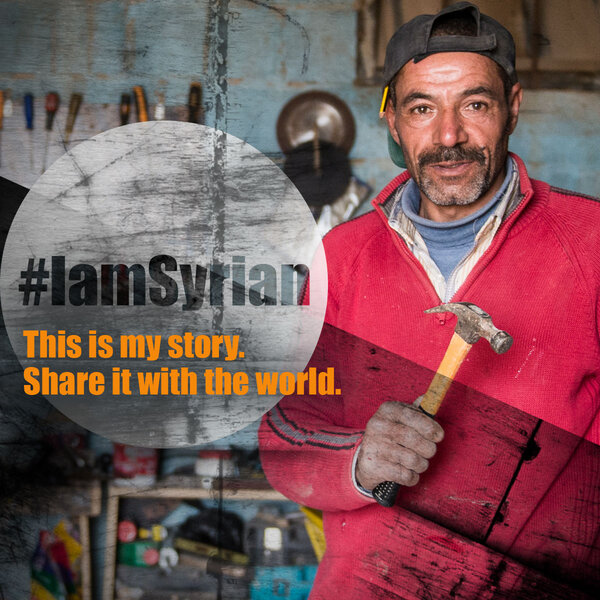 【#IamSyrian】ジャマルからの手紙~シリアから持ってきたのはこの金槌だけ~