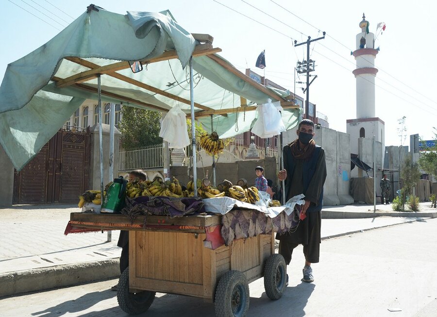 a street vendor