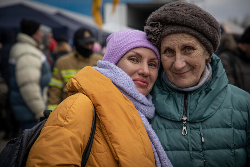 Two women in Poland