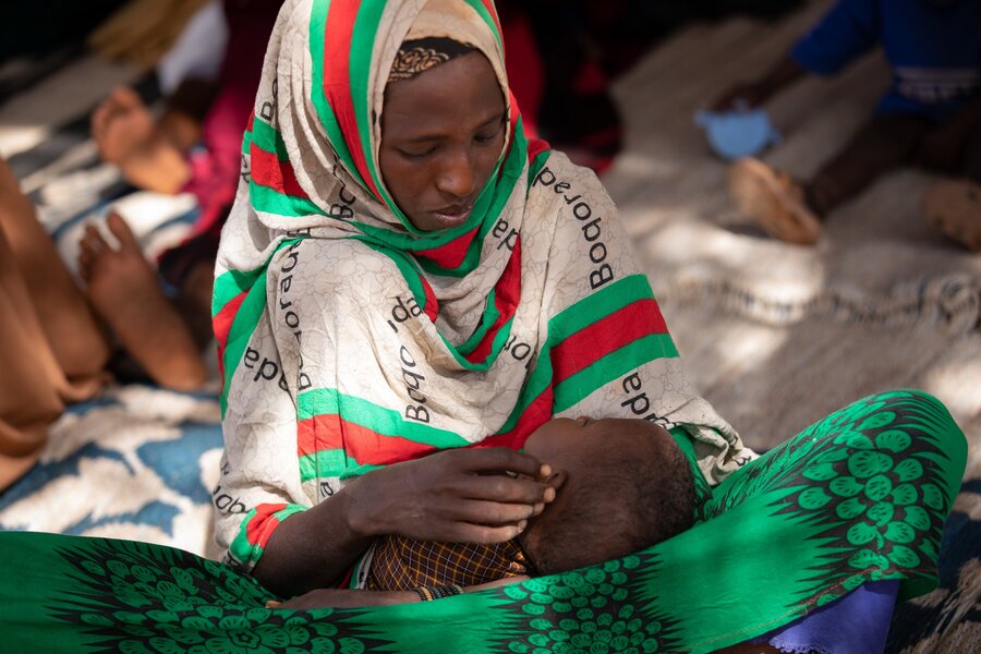 ソマリア：干ばつにより家を離れ、国を移動する危険な旅を続けるミドさん一家Photo: WFP/Samantha Reinders