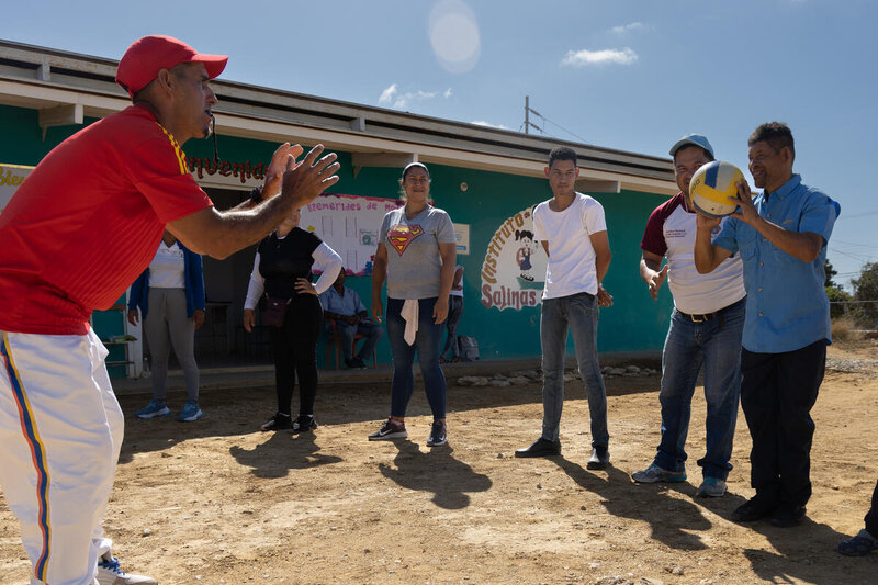 国連WFPが提供する食事は、ベネズエラの障がいのある子ども、青少年、成人を学校に入学させるための動機付けとなっています。Photo: WFP/Marianela González