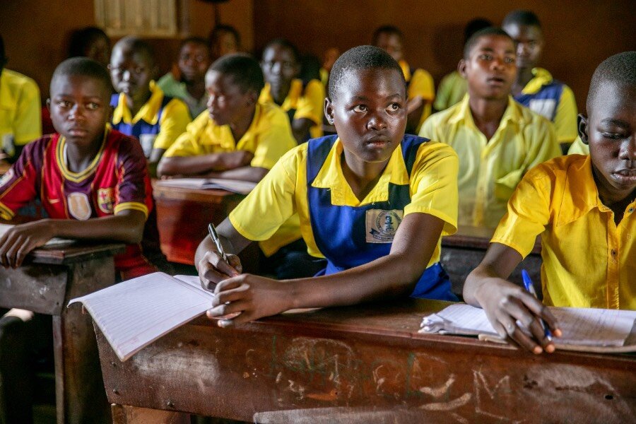 サルワちゃんは大きくなったらお医者さんになりたいと思っています。 Photo: WFP/Eulalia Berlanga