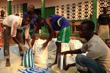 中央アフリカ共和国で125万人に食糧支援