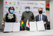日本と国連WFPは、ガーナにおける健康と栄養の改善のための官民パートナーシップを歓迎