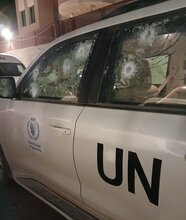 ガザ地区全域で職員の移動を一時停止ー国連WFP車両の銃撃を受け