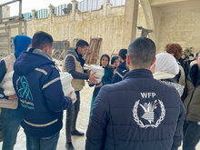 国連WFP、シリアとトルコの大地震被災者へ緊急の食料支援