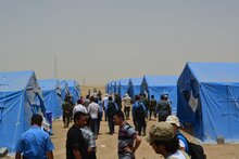 国連WFP、イラクの避難民に 緊急食糧支援