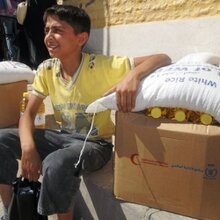 シリア難民、２００万人を超える　～国連WFP、シリア国内での物資搬送の状況改善を求める～