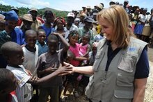 WFP事務局長、ハイチへの支援拡大を表明